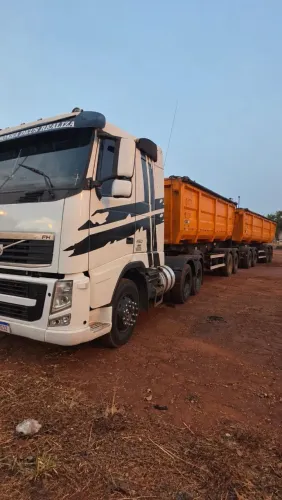 Volvo Fh480 6x4 e rodocaçamba 