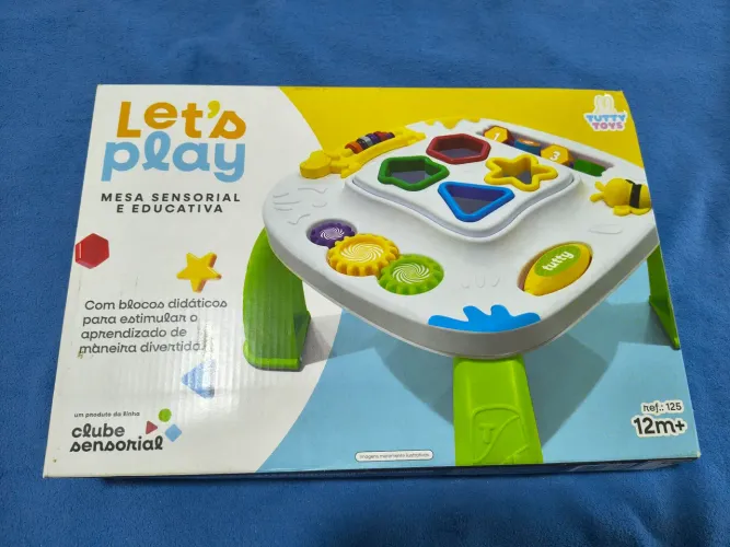 Mesa Sensorial Montar Infantil