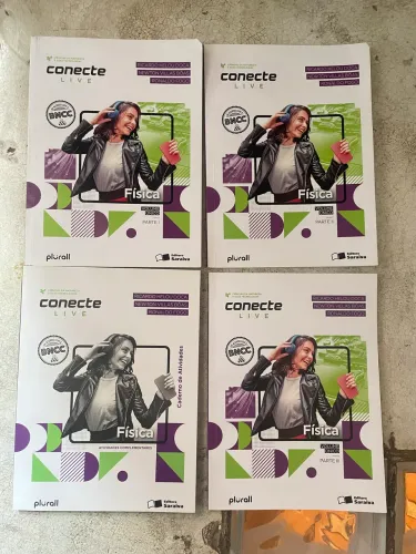 Kit conecte live - física (parte I, II, III e caderno de atividades) - plurall