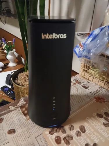 Roteador Intelbras GX 3000 5G Wi-Fi 6 AX 3000 - Com caixa e manual
