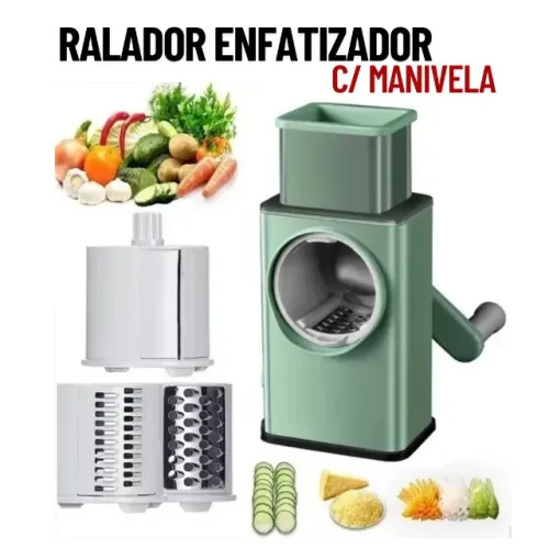 Cortador Ralador Fatiador De Legumes Vegetais Multifuncional _ CS582