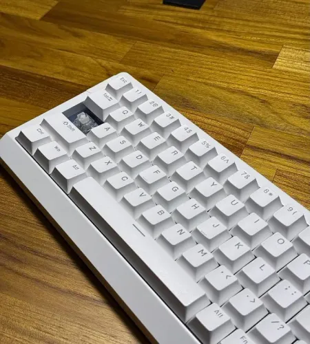 Teclado Magnético Epomaker HE68 Lite Branco