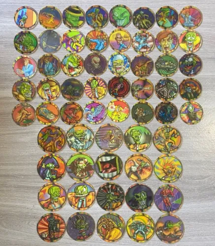 Coleção Completa Tazos Máskara 1998 Elma Chips Originais!