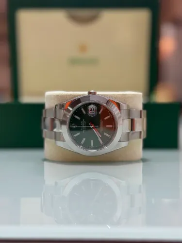 Rolex DateJust Green Dial