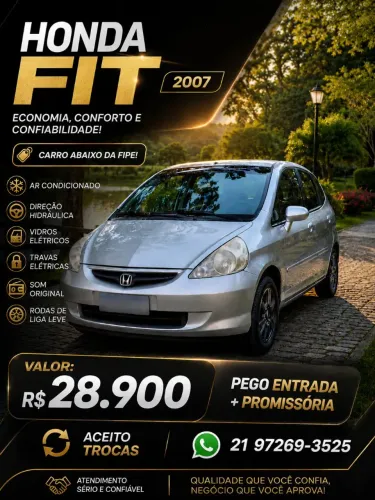 Honda Fit LXL 1.4/ 1.4 Flex 8v/16v 5P Mec. 2007