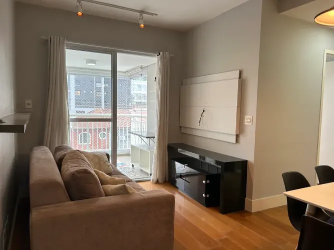 Apartamento 60m², semi-mobiliado , 2 dormitórios , 1 suíte , 1 vaga , lazer na Vila Roman