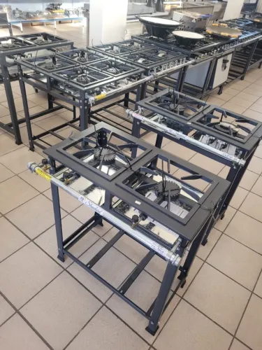 Fogão duas bocas alta pressão 