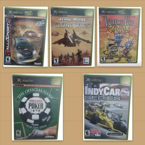 Jogo de Xbox 1, 199 reais cada um ou 509 reais ao todo