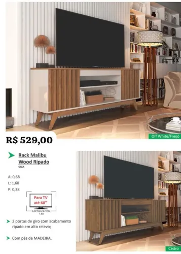 Rack com 2 Portas