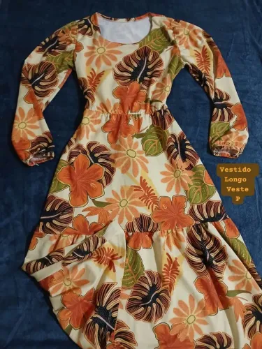 Vestido longo veste P