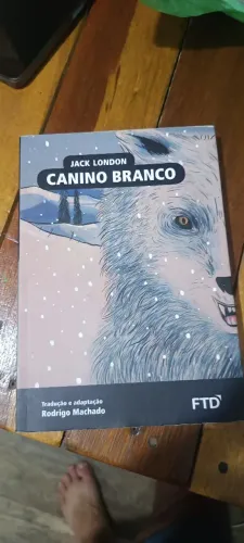 Livro paradidático Canino Branco