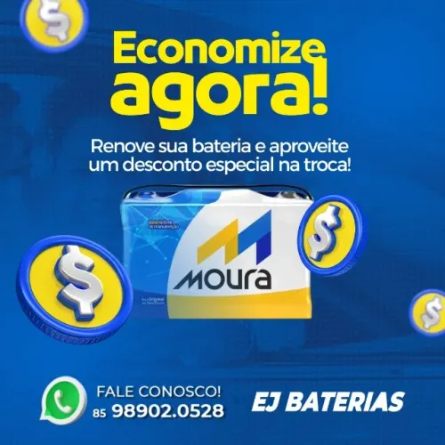 Bateria carro 50 amperes onix