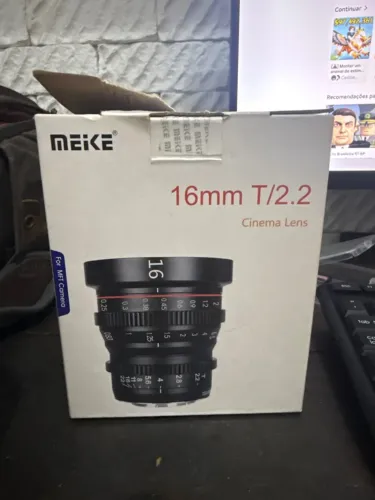 Lente meike cine 16mm