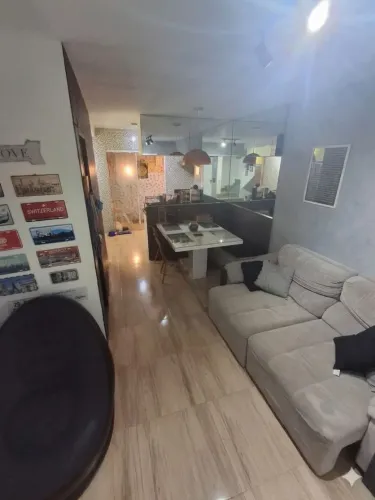 Casa Dúplex em condomínio fechado semi mobiliada na Coophab