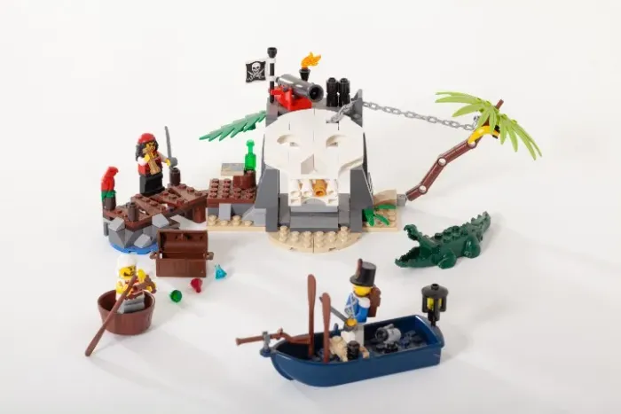 70411 LEGO Pirates Treasure Island - Completo