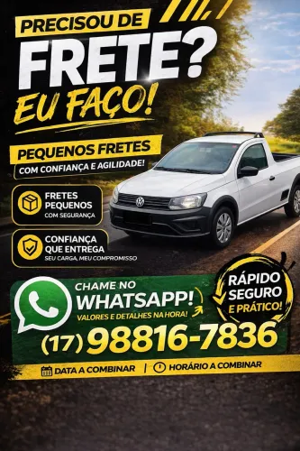 Pequenos Fretes Rio Preto e Região 