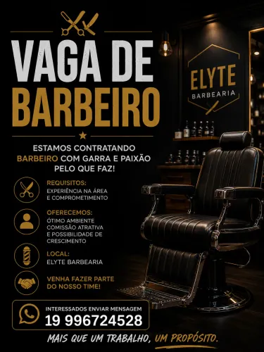 Vaga barbeiro 