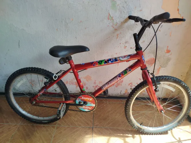 Bicicleta masculina infantil aro 20