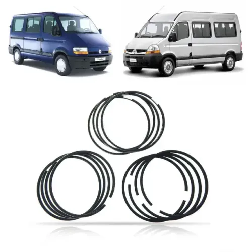 Anel De Pistão Std Renault Master 2.5 16v 2005/2012