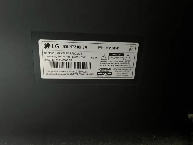 Televisão 60 polegadas LG