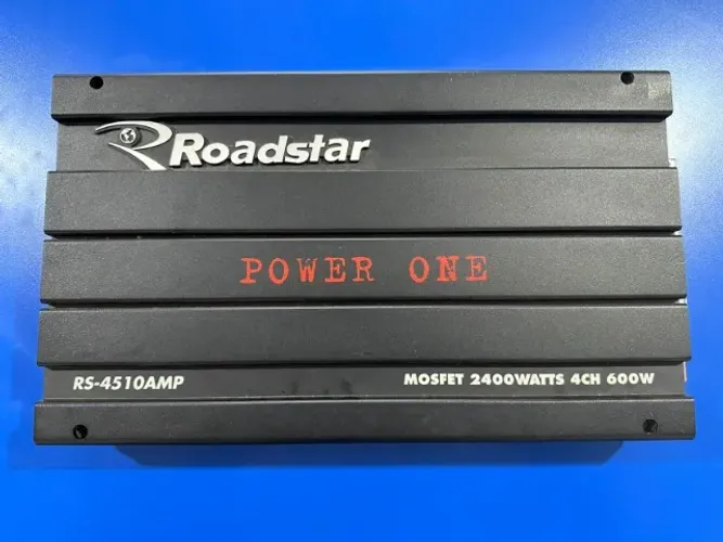 Amplificador automotivo Roadstar Power one