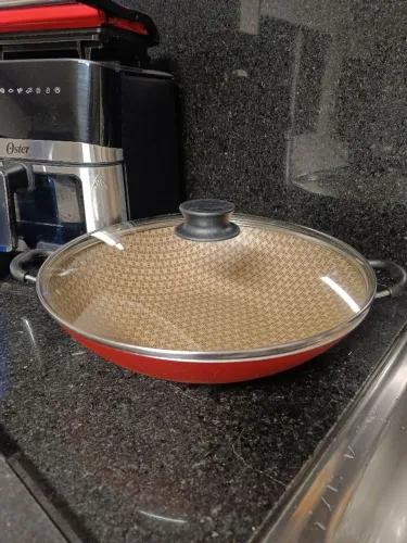 Panela wok grande 38cm - Tramontina