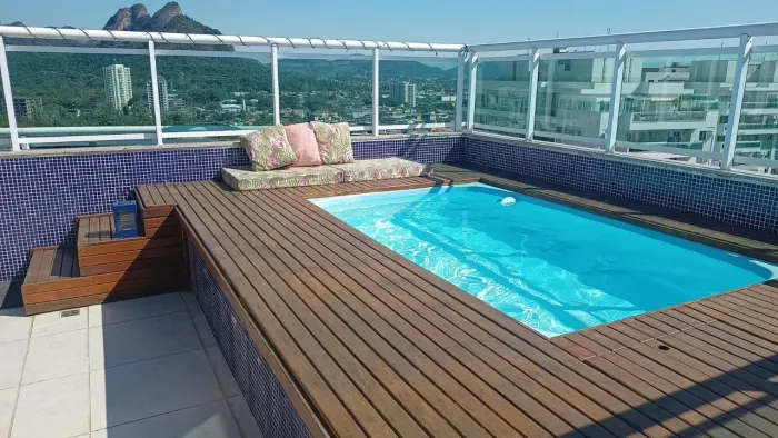 COBERTURA LINEAR NO VILLAS DA BARRA. AROAZES/QUEIROZ JUNIOR/PARQUE OLÍMPICO.