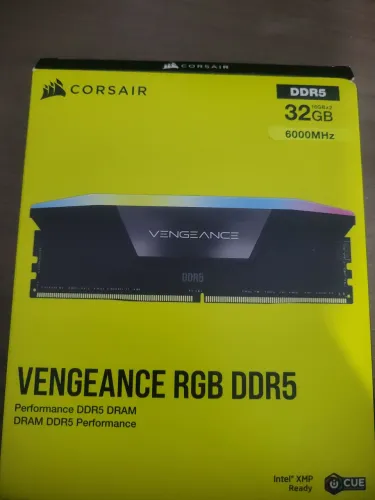 Kit (2x16gb) Memória RAM Corsair 32gb DDR5 6000Mhz CL36