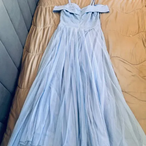 Vestido azul bebê - Desapego