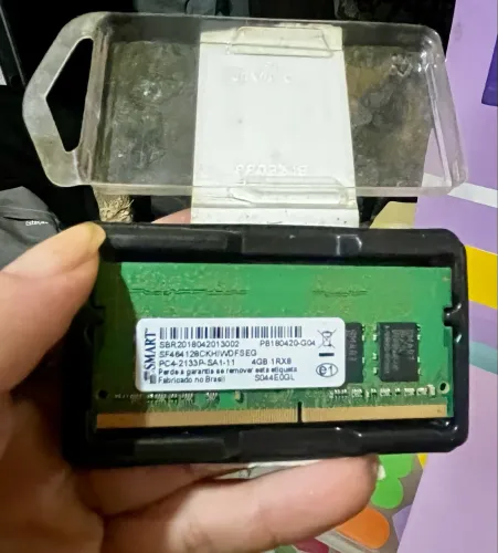 Memória RAM 4GB DDR4 para Notebook