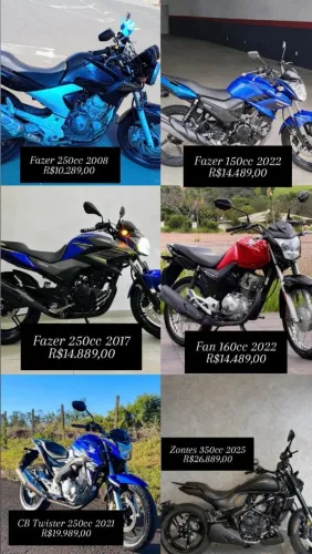 Motos para Venda ou Troca 