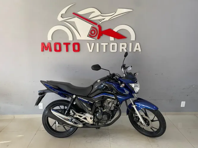 Honda CG 160 Titan 2024 financio em até 48x aceito motos