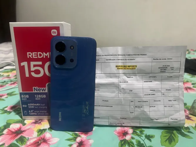 REDMI 15C NOVO PRA VENDER RÁPIDO!!