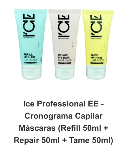 KIT ICE PROFESSIONAL 50ml (3 UND)