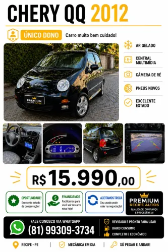 Chery QQ 1.1/1.0 12V 69cv 5P 2012