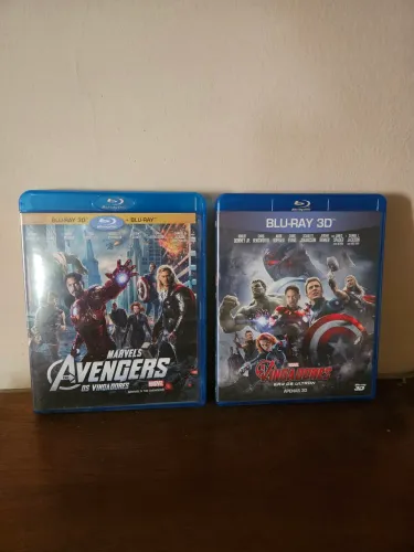 Filmes Vingadores Blu-Ray 