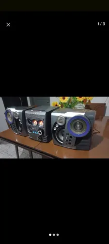 Mini system Philips fwm 777 com defeito, não envio 