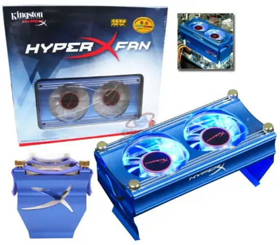 Cooler para Memória - até Triple Channel - Kingston HyperX Fan KHX-FAN