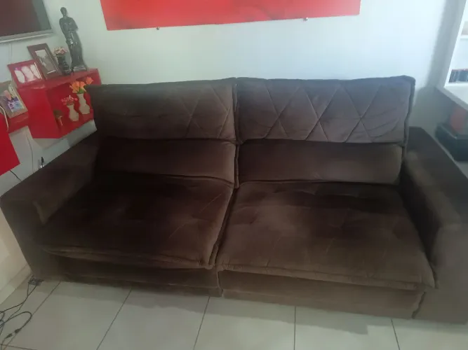 Sofá retrátil Atlântida móveis