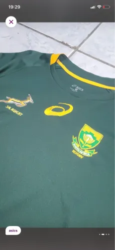 CAMISA DE RUGBY ÁFRICA DO SUL