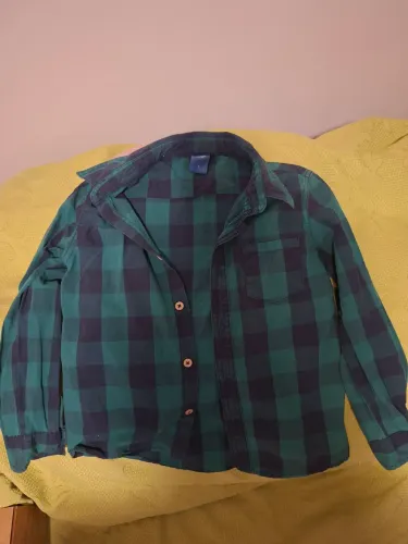 Camisa INFANTIL XADREZ TAM 8