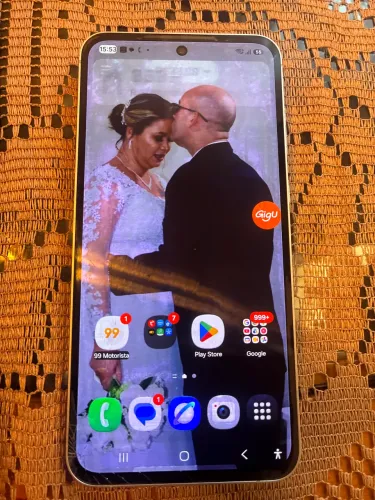 Vendo Samsung  A55 tela trincada 