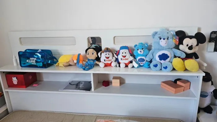 Cabeceira de cama box branca