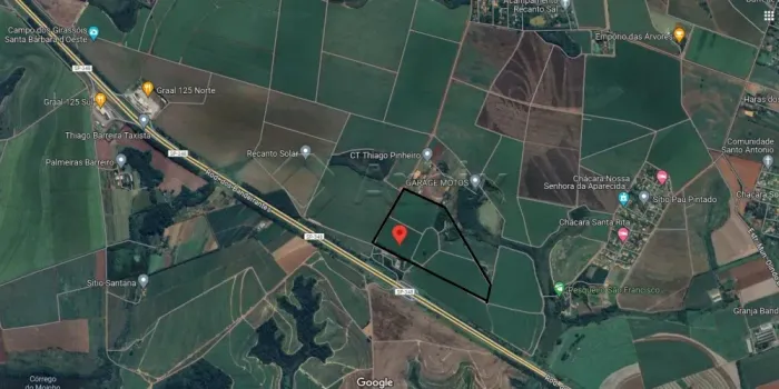 Terreno à venda na Zona Rural de Nova Odessa/SP