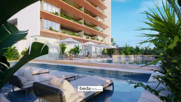 ibeda - Evidence Lagoa Nova Apto com 164m2 Sala dupla, gourmet, 2 semi +2 suítes