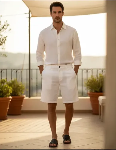 Bermuda Chino Aramis Branca (Tam 54)