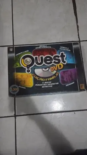 Jogo de Tabuleiro Quest DVD Edição Família - Grow (Completo)