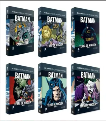 Batman Cataclismo E Terra De Ninguem Vol 1 Ao 6