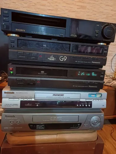 Videocassete panasonic lote