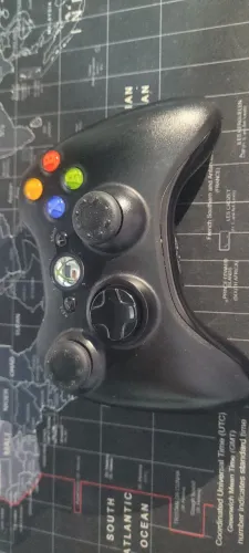 2un - Controle preto Original Xbox 360